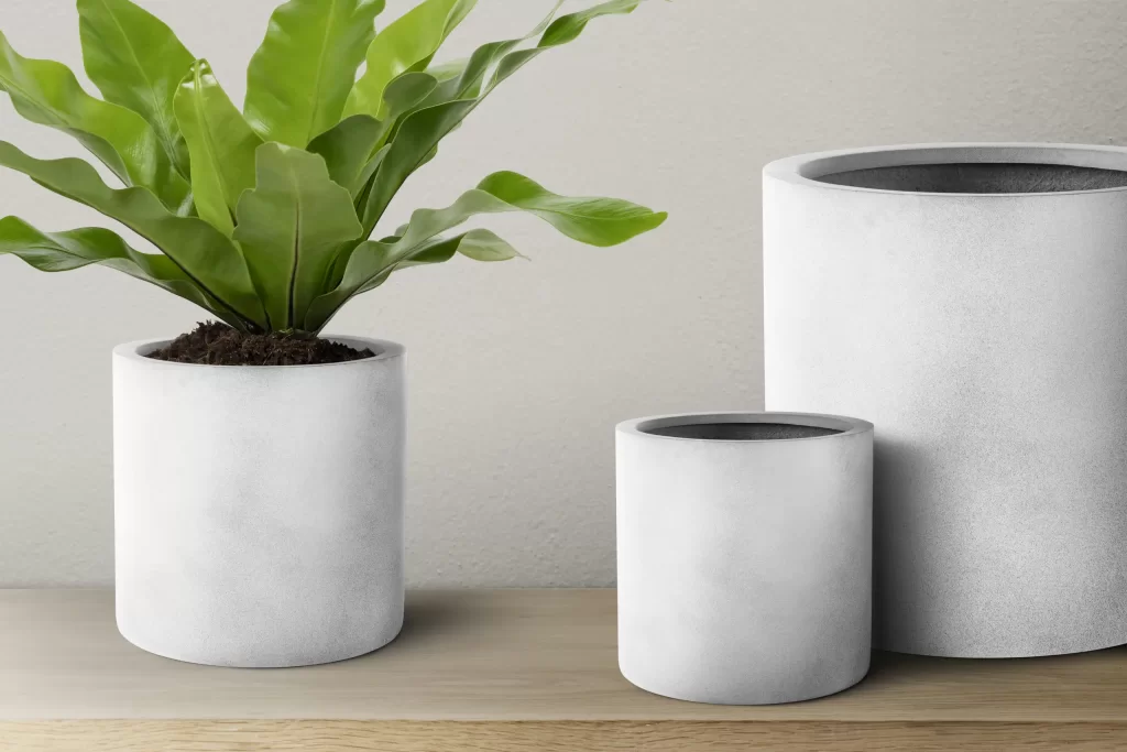 Accessori per esterni su una superficie