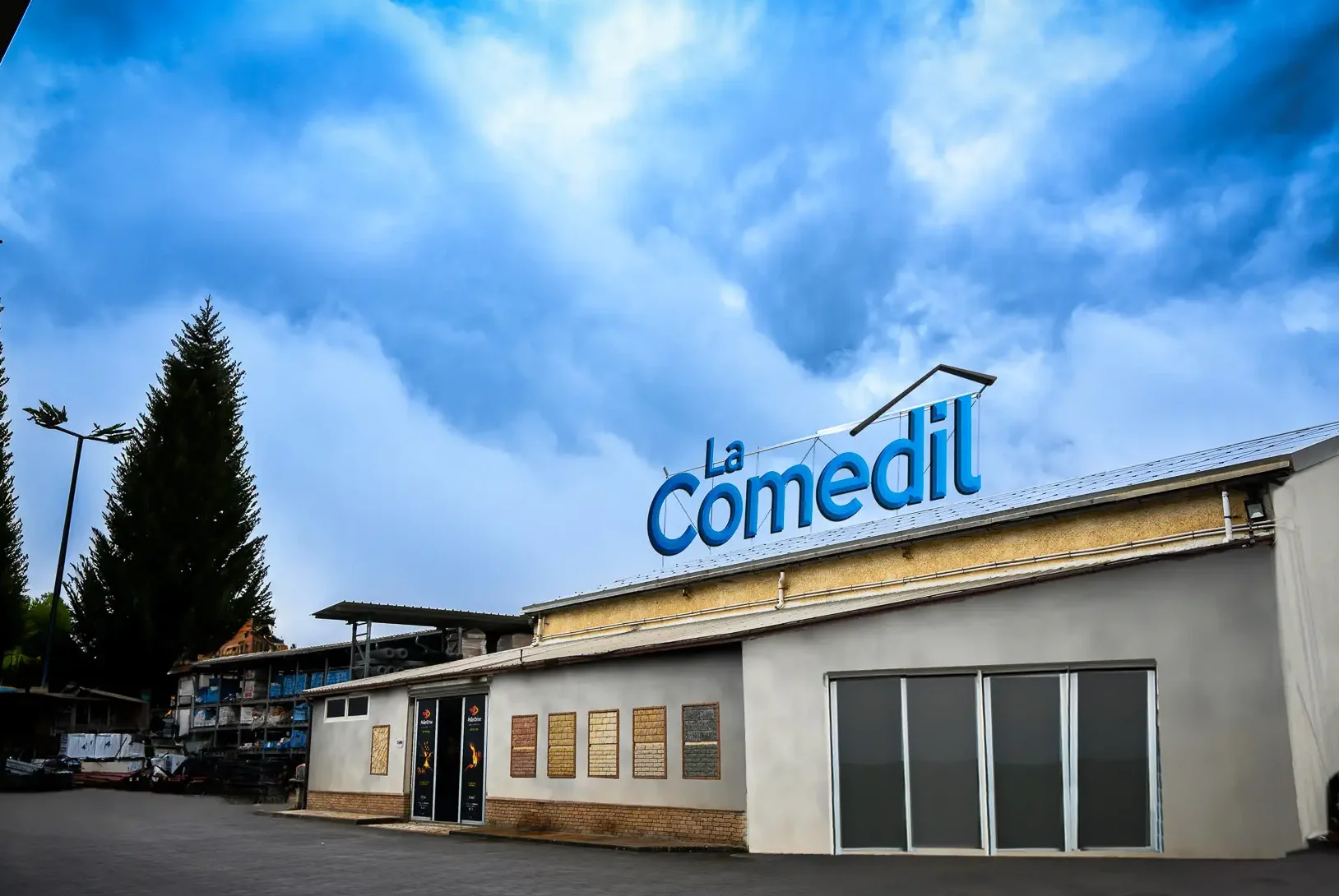Ingresso dell'azienda La Comedil