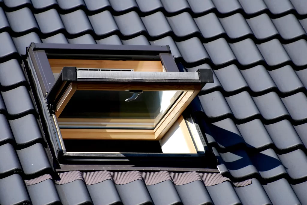 Lucernario per tetto aperta