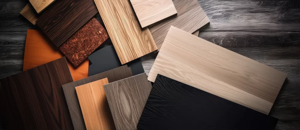 Pavimentazione in legno con diverse finiture